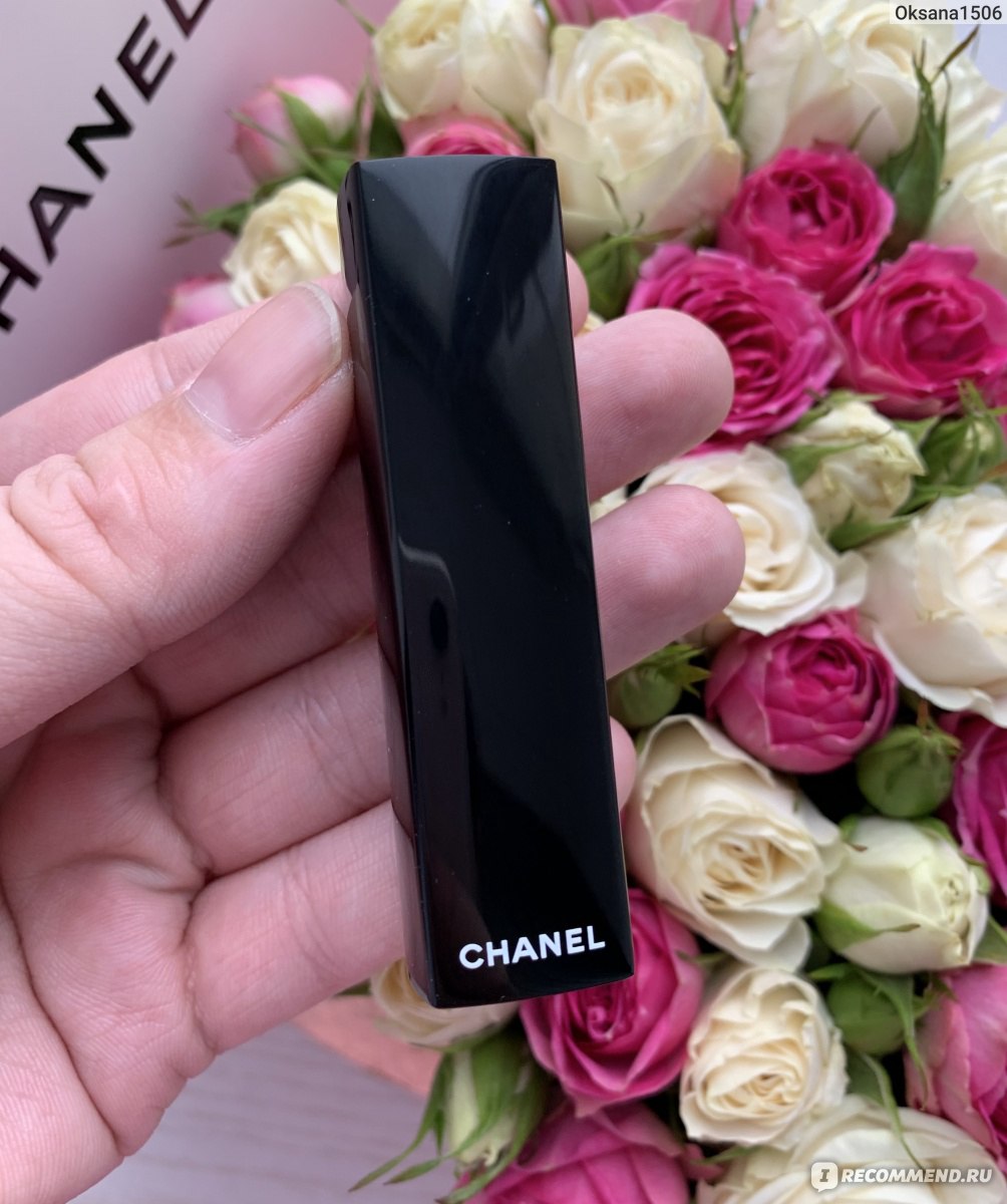 Губная помада Chanel Руж Аллюр / Rouge Allure - «Комфортная в носке помада  в необычном оттенке с благородным сияющим финишем » | отзывы