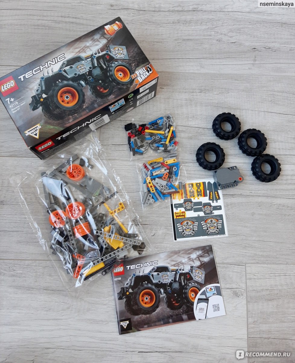 Lego Technic Monster Jam Max-D 42119