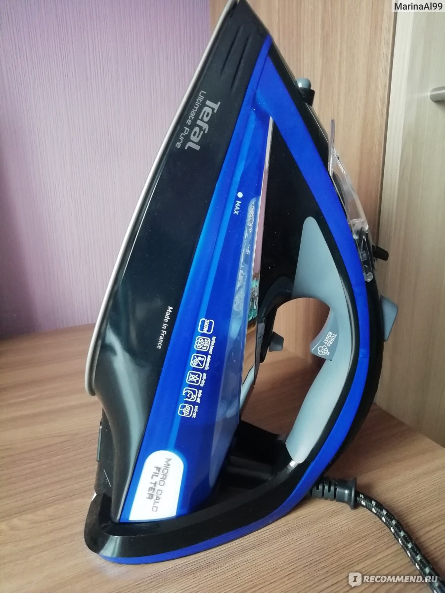 Утюг Tefal Ultimate Pure FV9848 - «Понравится всем» | отзывы