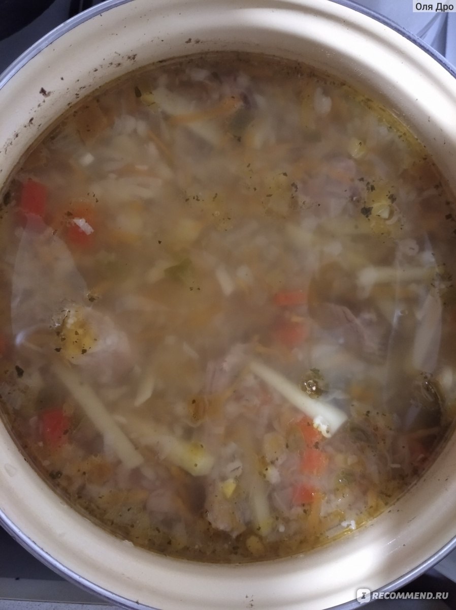 Овощной суп для кормящих мам