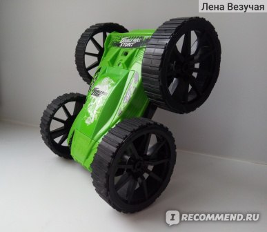 Henglong Plastic. toys Co Ltd Машинка-перевертыш на радиоуправлении Double roll stunt 5588-603 фото