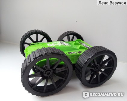 Henglong Plastic. toys Co Ltd Машинка-перевертыш на радиоуправлении Double roll stunt 5588-603 фото