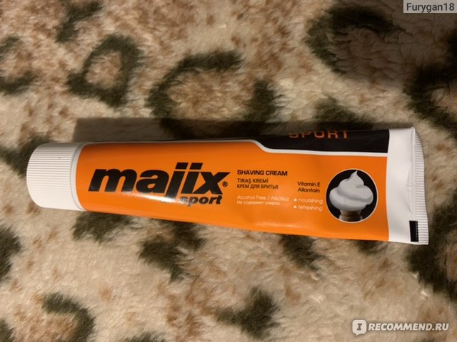 Majix sport гель для бритья