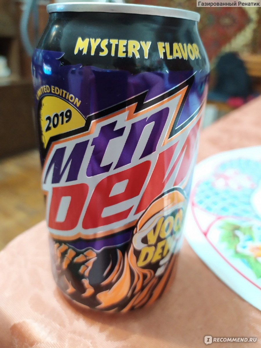 Напиток безалкогольный сильногазированный Mountain Dew Mystery Flavor