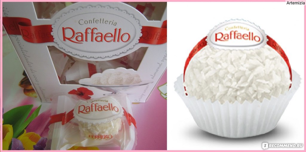 Raffaello этикетка