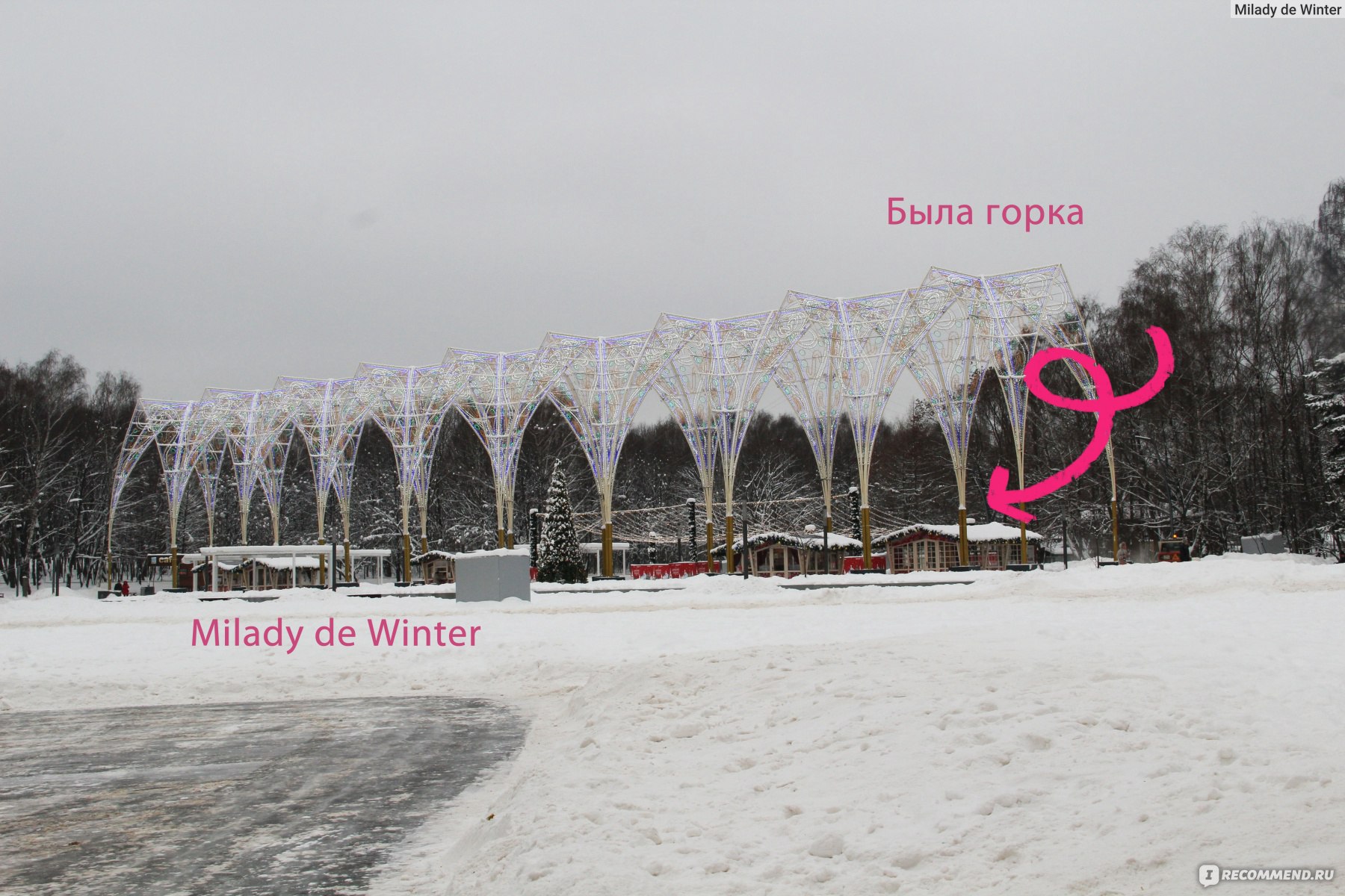 Кузьминки парк зимой 2022