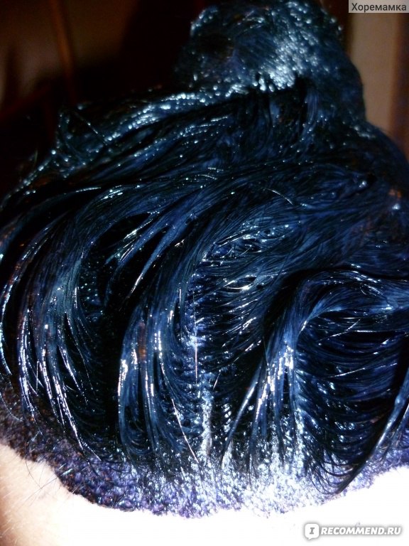 Как влияет черная краска на волосы