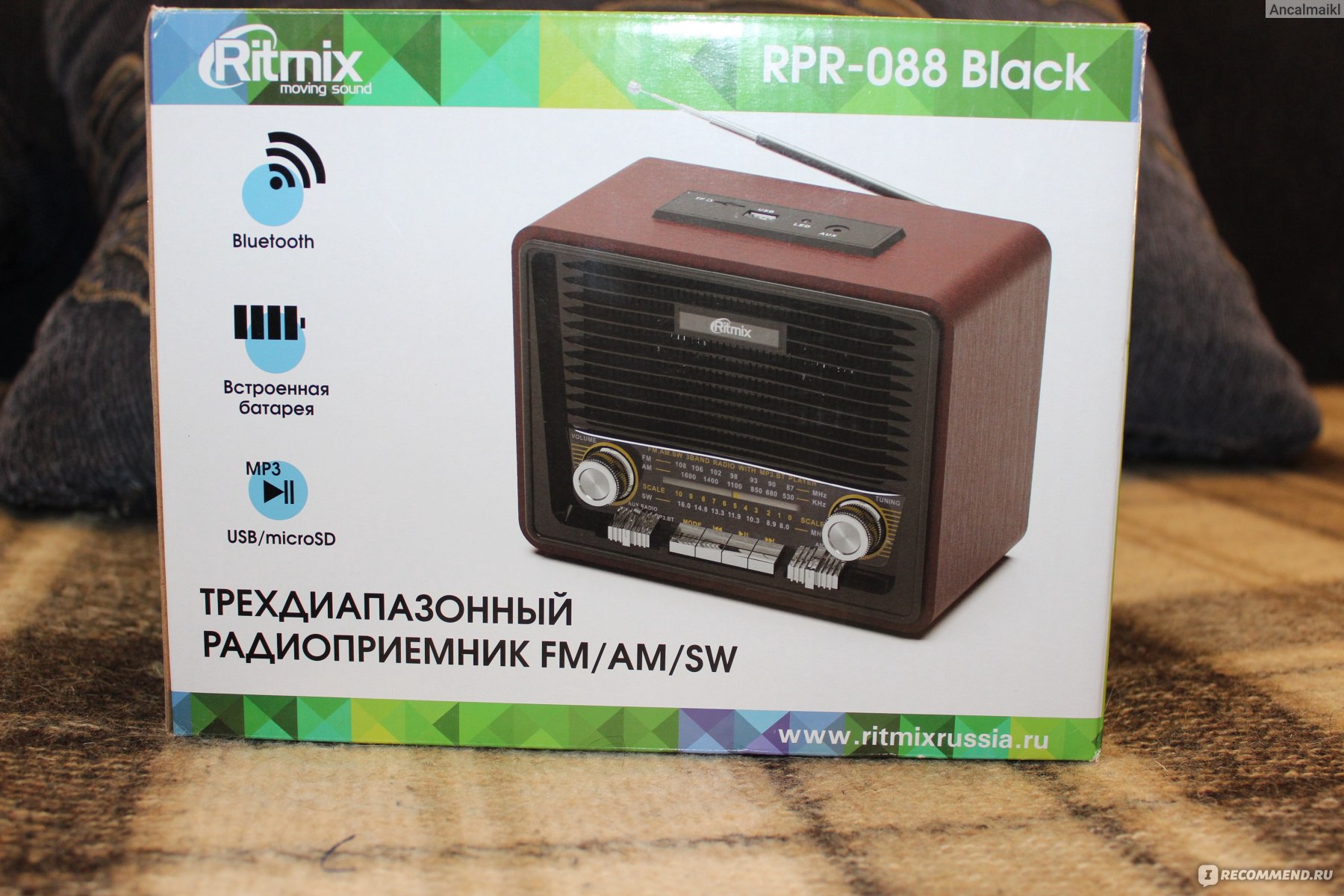 Радиоприемник ritmix rpr 202 схема