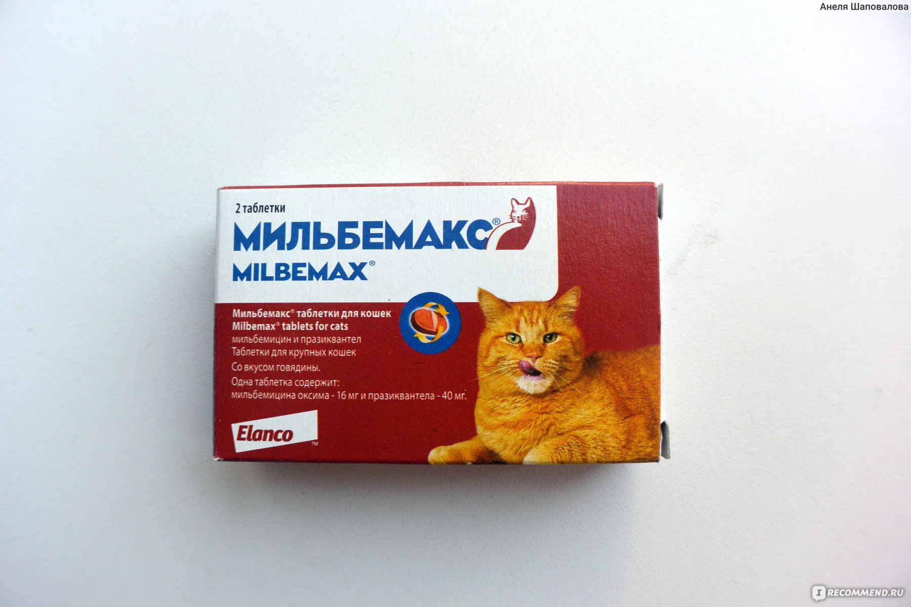 Мильбемакс таблетки блистер