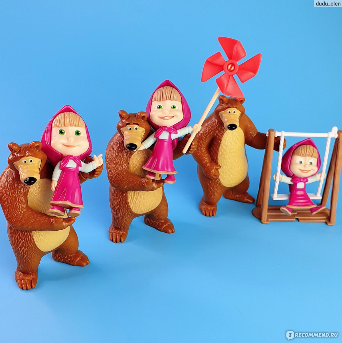 Шоколадное яйцо с сюрпризом Kinder Киндер сюрприз Maxi Маша и медведь 2021 фото