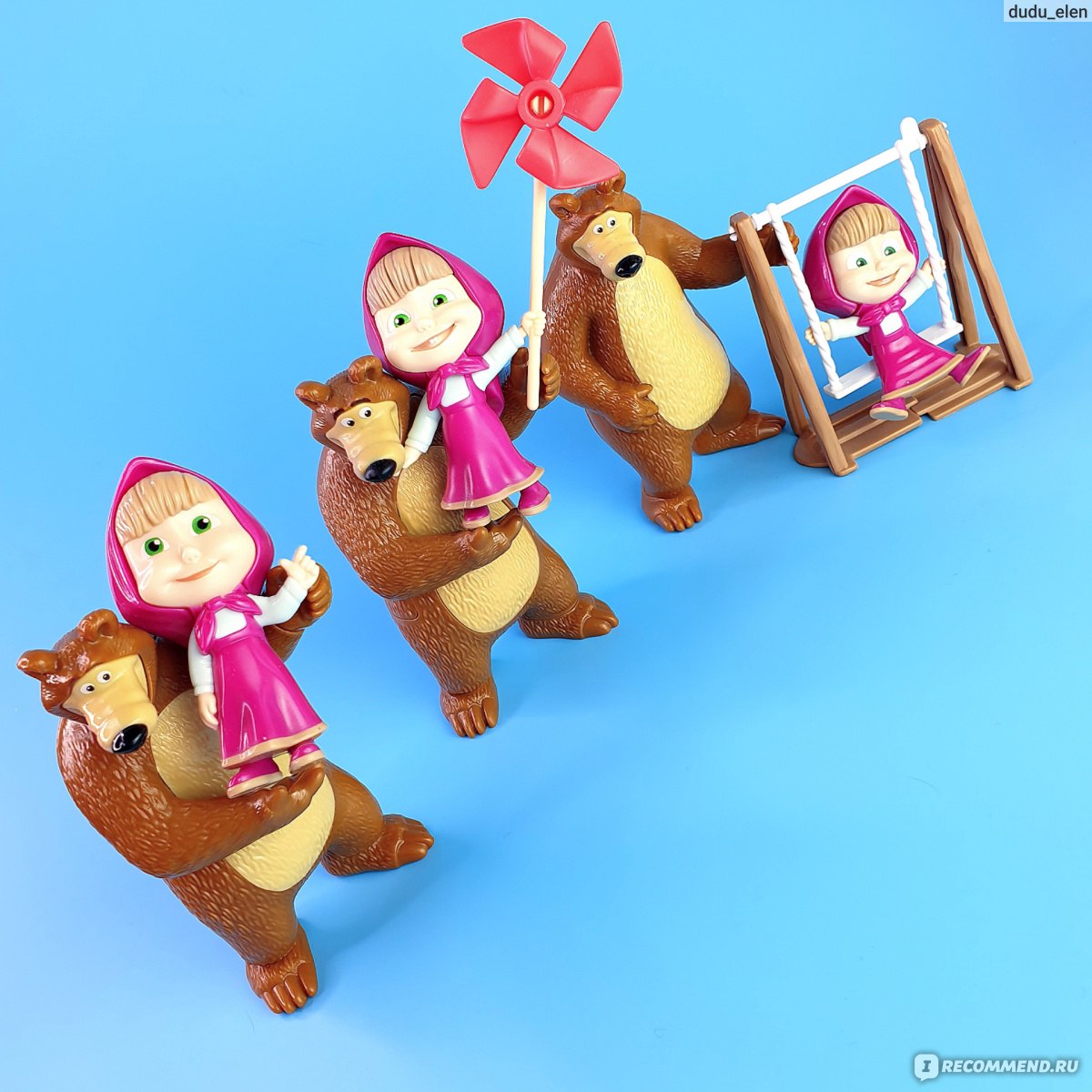 Шоколадное яйцо с сюрпризом Kinder Киндер сюрприз Maxi Маша и медведь 2021 фото