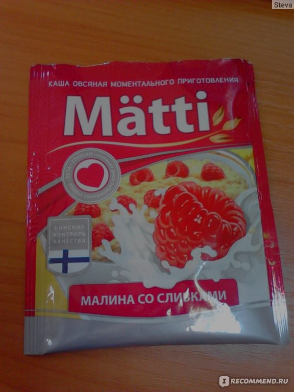 Каша matti способ приготовления