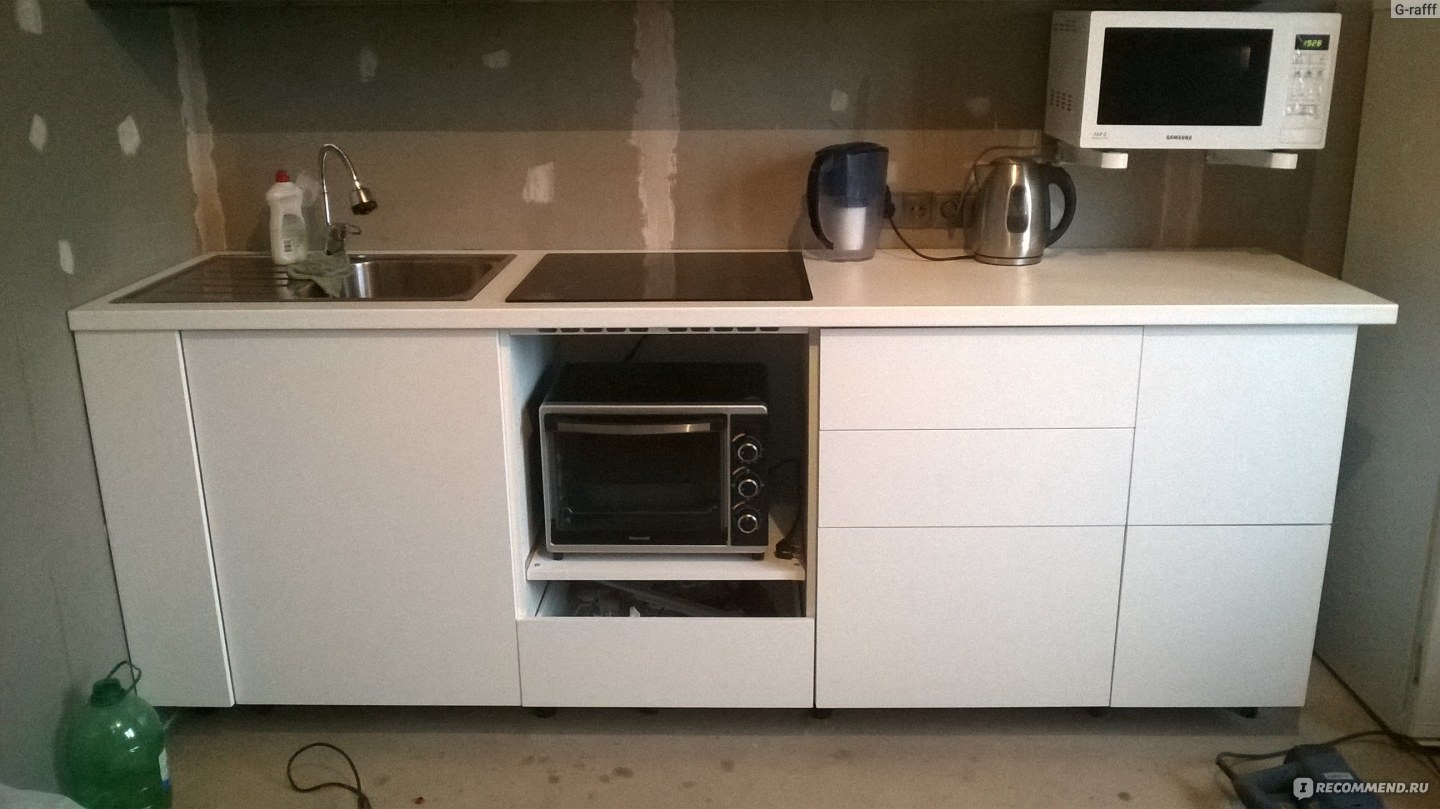 Установка посудомоечной машины в кухню икеа метод без шарнира