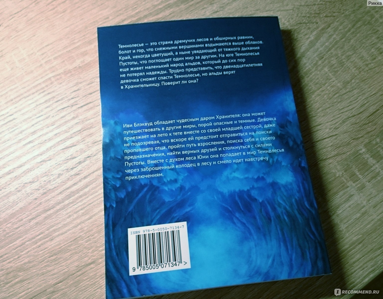 Портал Пустоты. Серия Темнолесье. Книга первая. М. Ирберри - «Чудесная  фэнтези-сказка» | отзывы