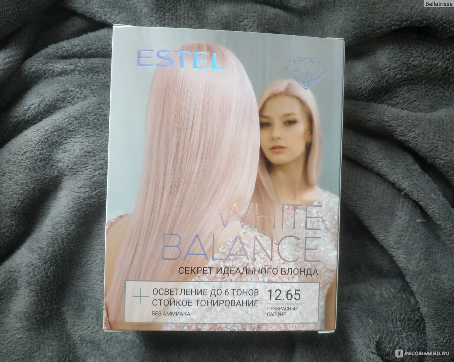 Estel white balance. Estel White Balance 12.65. Estel White Balance краска для волос, 12.65 прекрасный сапфир. Краска для Эстель Вайт баланс 12.65. Краска Эстель в магнит Косметик Вайт баланс.