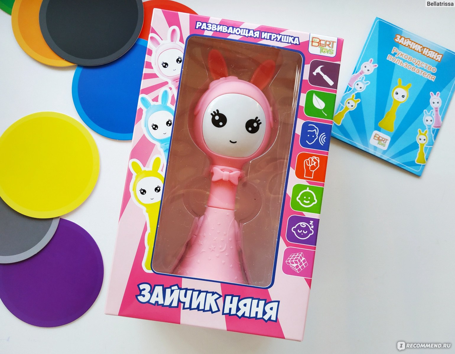 Развивающая игрушка BertToys Зайчик няня арт. FD 125 - «Песни поёт, сказки  рассказывает, алфавиту учит и даже спать поможет уложить! Зайчик-няня в  помощь маме ? +ВИДЕО» | отзывы