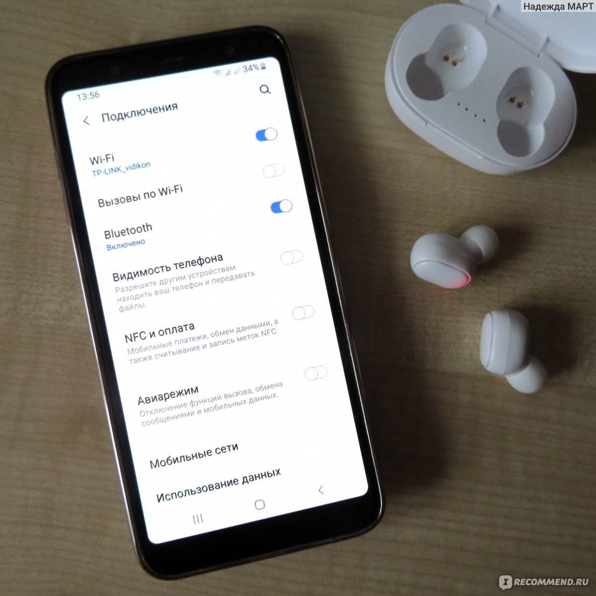 Беспроводные наушники DAZL A6S TWS с шумоподавлением для Xiaomi Redmi Airdots, Bluetooth 5,0, микрофон для iPhone, huawei, samsung фото