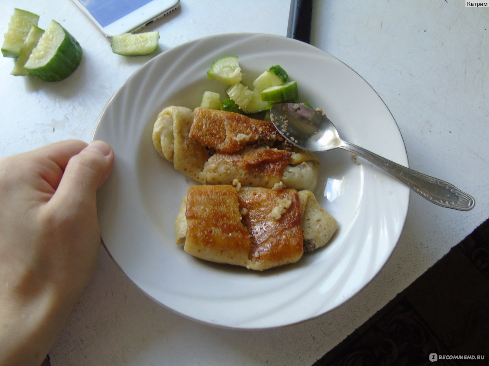 Блинчики Ермолино «Домашние» с мясом - «очень вкусные и сытные блины и их  главное отличие от 