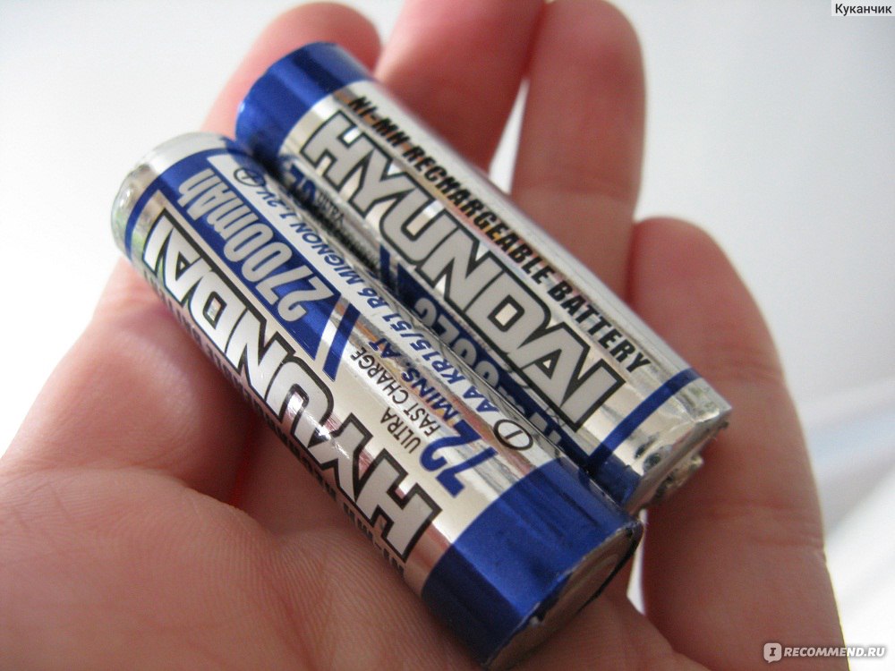 Аккумуляторы HYUNDAI 2700 mAh - «Аккумуляторы HYUNDAI 2700 mAh среднего ...