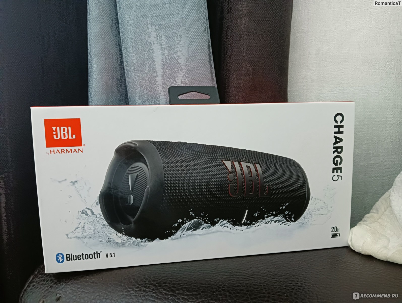 Портативная колонка JBL Charge 5 - «Если внешне можно подделать любую вещь,  то звучание оригинальной колонки не спутаешь ни с чем. Очень крутой звук» |  отзывы