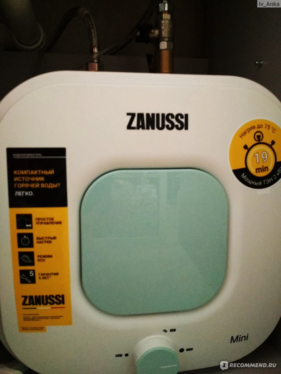  накопительного типа Zanussi ZWH/S 10 Mini U - «Отличный .