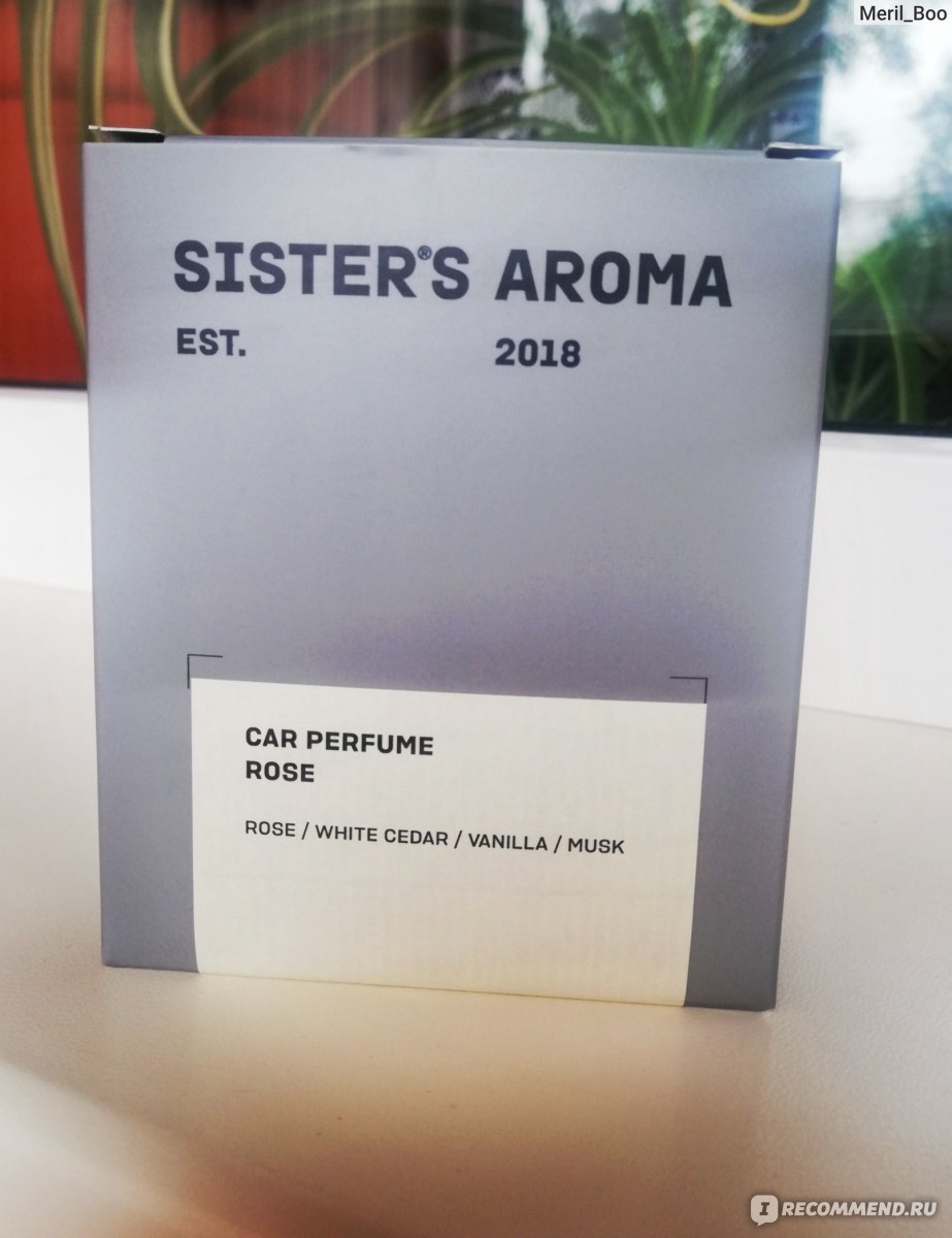 Парфюм для авто Sister's Aroma Car Perfume Sex&Rose фото
