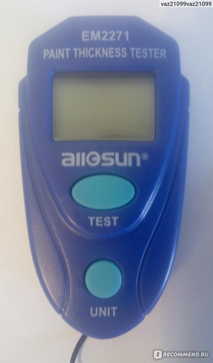 Толщиномер Aliexpress Allosun paint thickness tester EM2271 фото