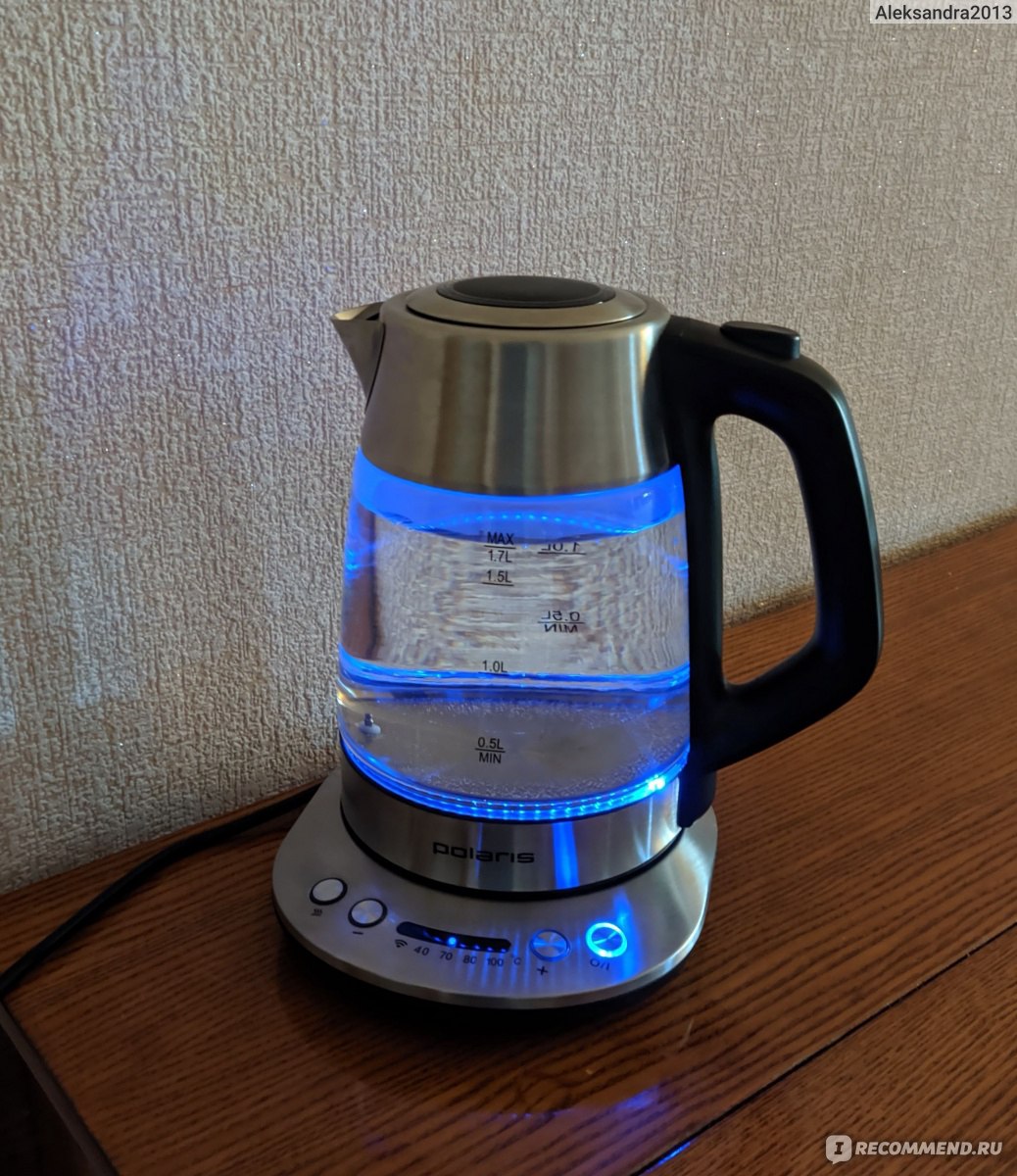 Электрический чайник Polaris PWK 1775CGLD WIFI IQ Home - «Чайник с ...
