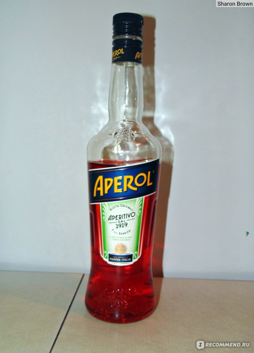 Сладкая настойка Aperol aperitivo - «Как пить Апероль? Знаменитый коктейль  Апероль Шприц и как его приготовить. » | отзывы