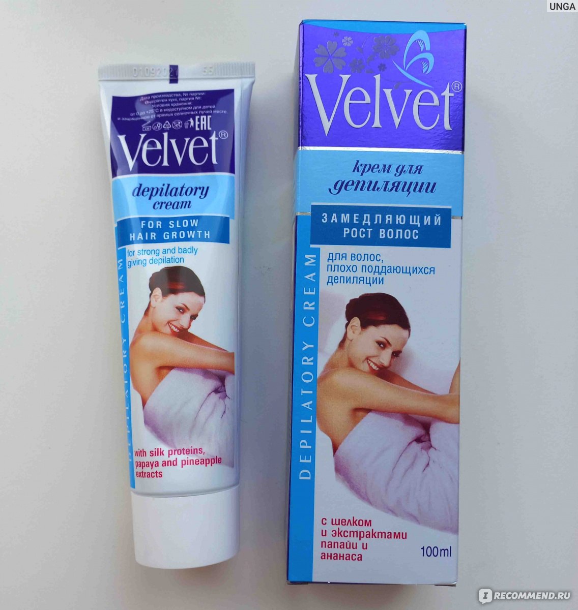 Velvet silk effect крем для депиляции
