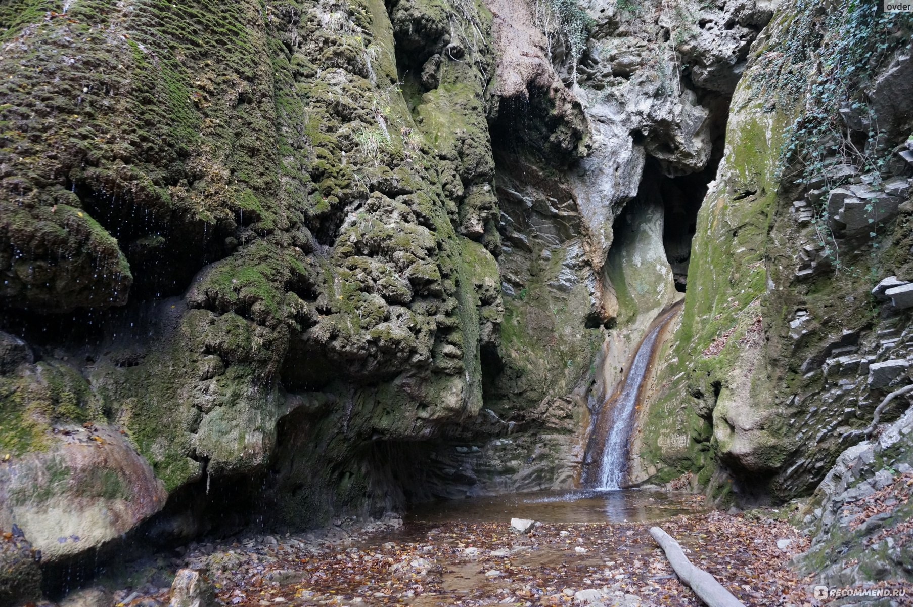 Серебряные водопады Архипо-Осиповка