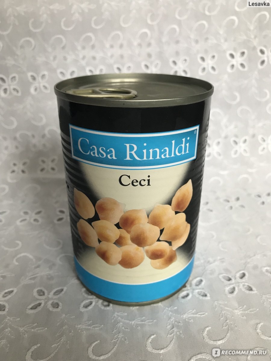 Нут консервированный Casa Rinaldi Ceci - «Отличное качество. + Простой  рецепт вкусного жареного нута со специями» | отзывы