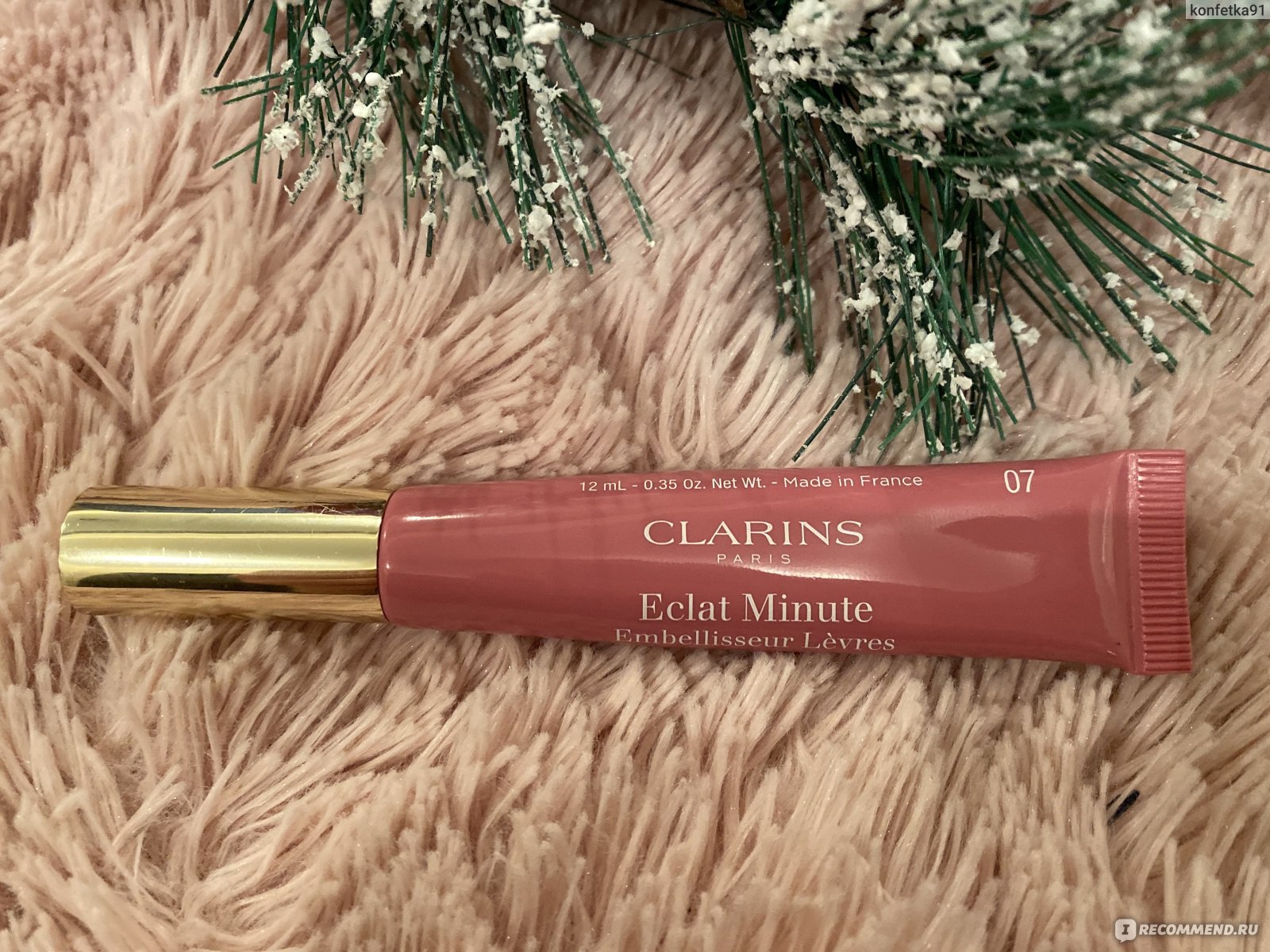 Блеск для губ Clarins Eclat Minute - «Визуальное увеличение губ и уход ...