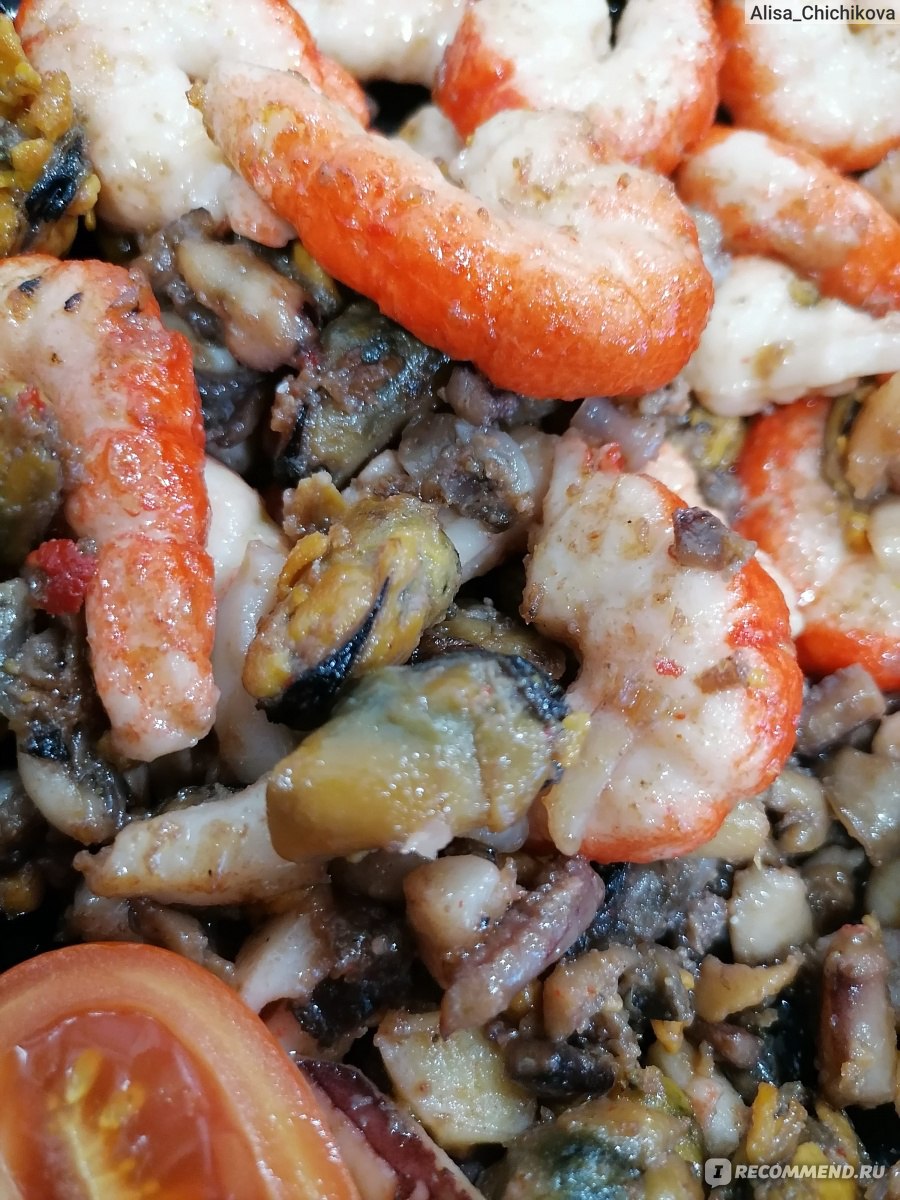 Морепродукты Vici Мороженая пищевая рыбная продукция: ассорти из ...