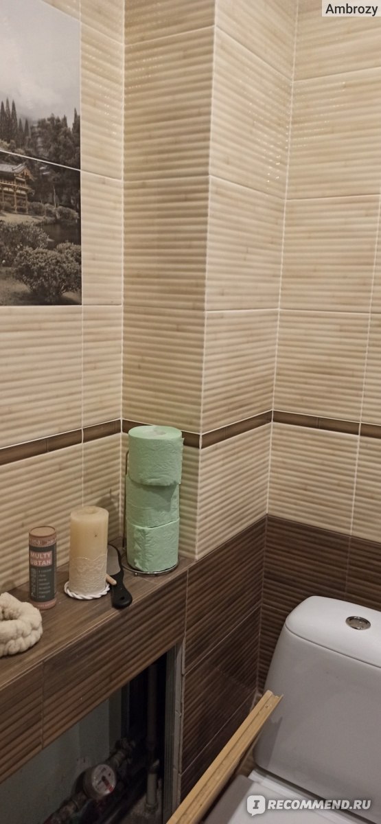 Плитка для ванной Коллекция Bamboo Golden Tile - «Когда душа просит Азиидля релакса в ванной: декорируем странную планировку ванной»