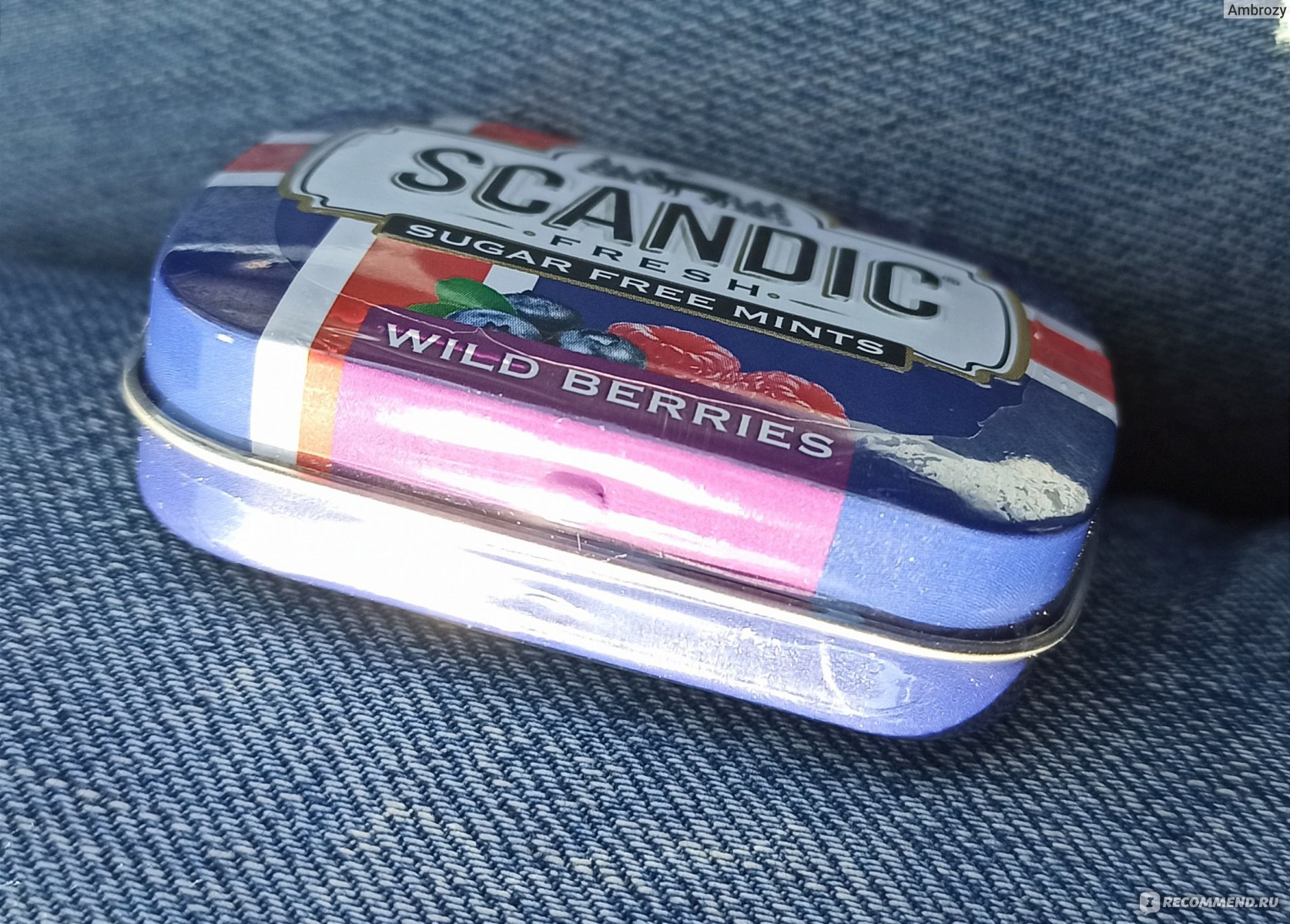 Scandic Fresh Sugar free Mints драже