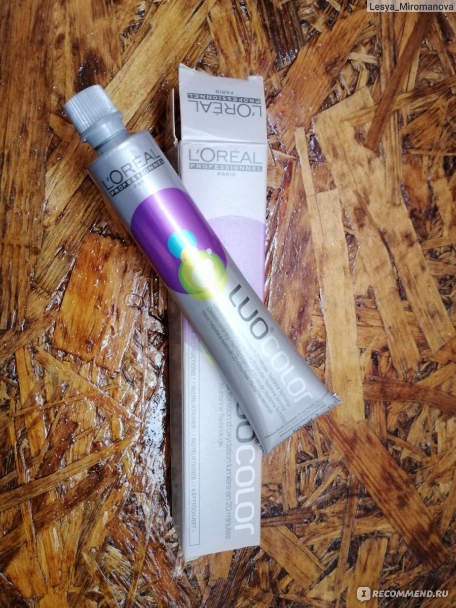 Краска для волос L'Oreal Professionnel Luo Color - «Дорогая, но очень ...