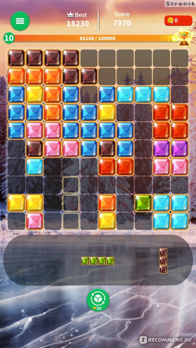 Приложение Blockscapes Jewel - Block Puzzle Game - «Тетрис на максималках»  | отзывы