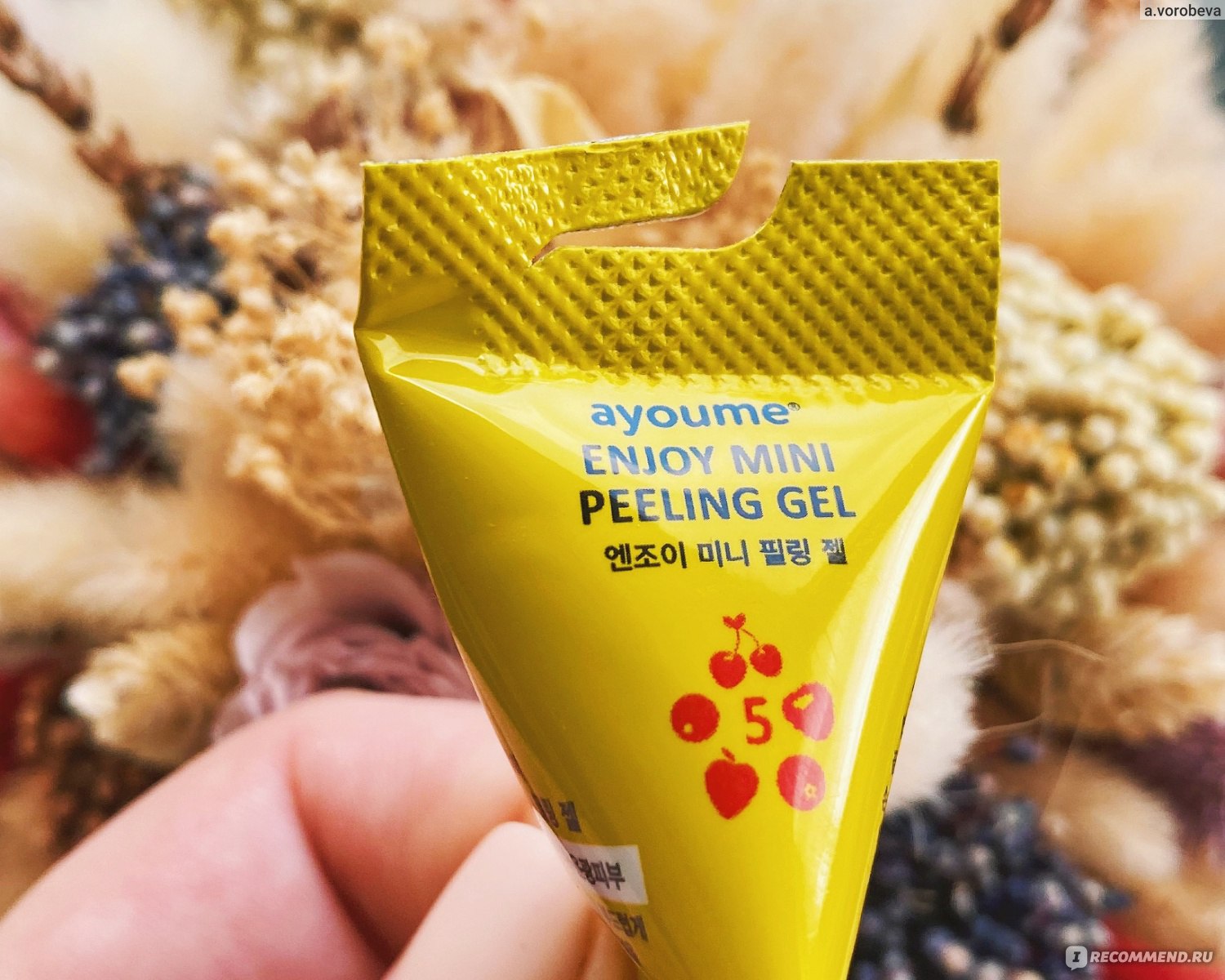 Пилинг-гель Ayoume Enjoy mini peeling gel. 