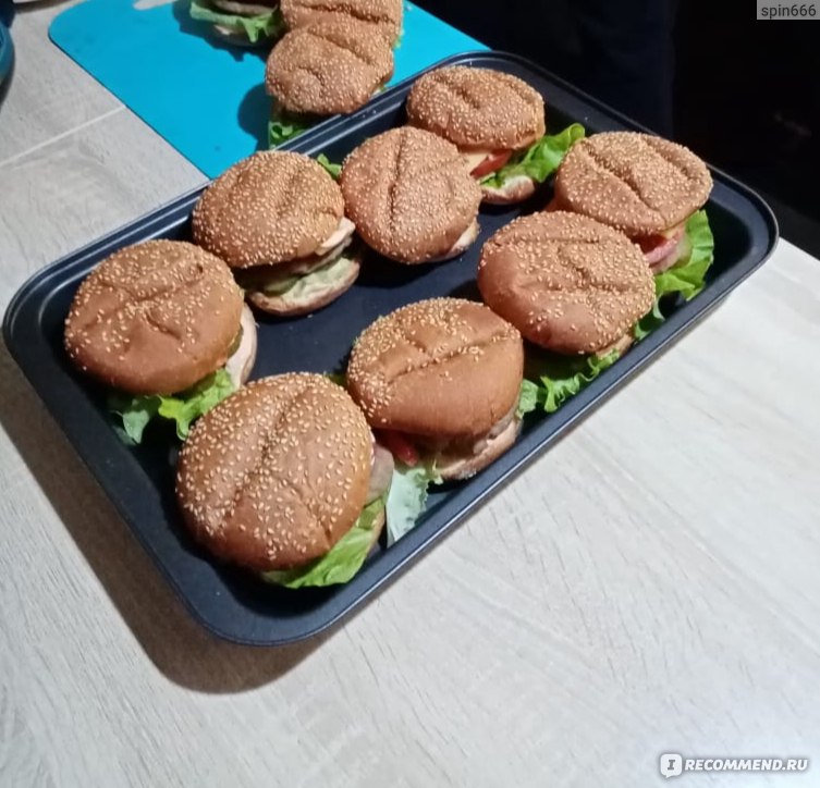 Рецепт булочек для гамбургеров и хот-догов