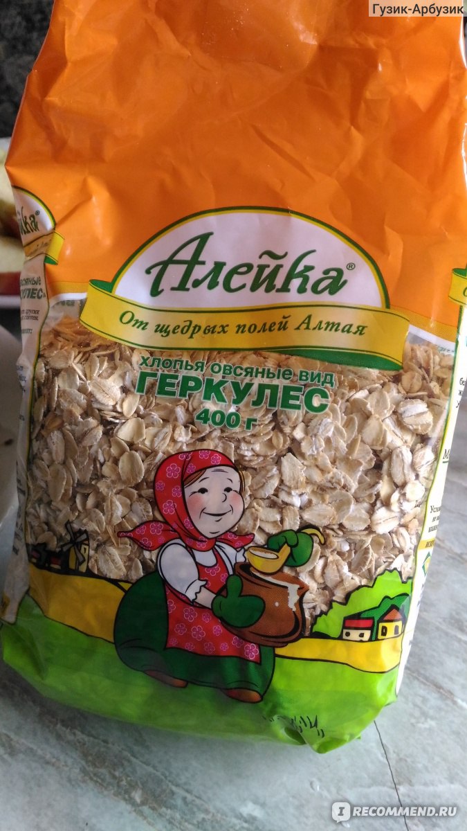 Алейка овсяная каша