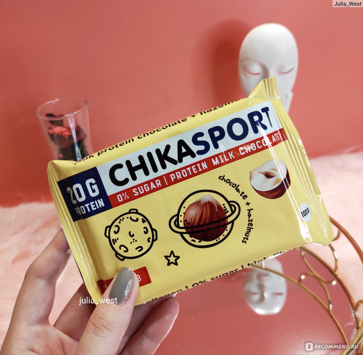 Chika Sport шоколад без сахара