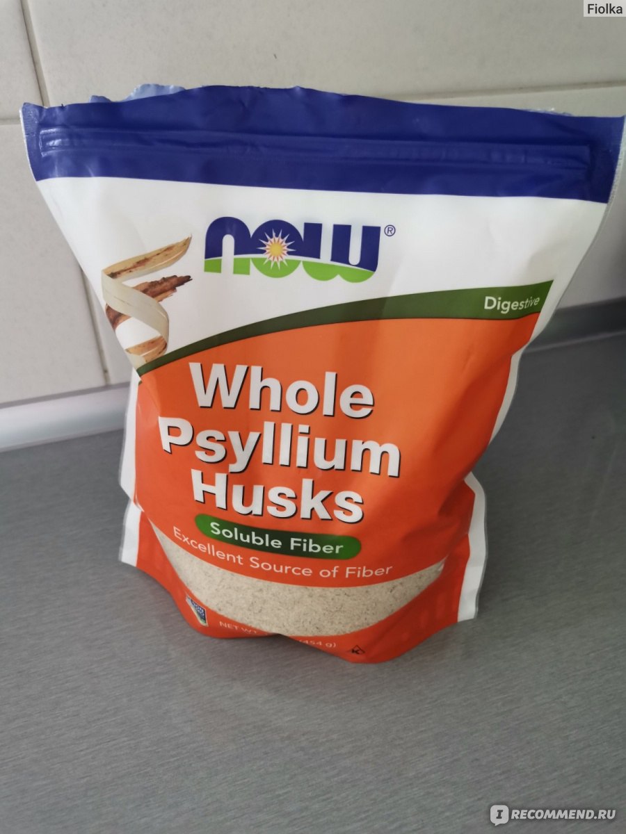 БАД Now Foods Порошок из шелухи семян подорожника (Psyllium Husk Powder) -  «Хорошее и не дорогое средство от запоров» | отзывы