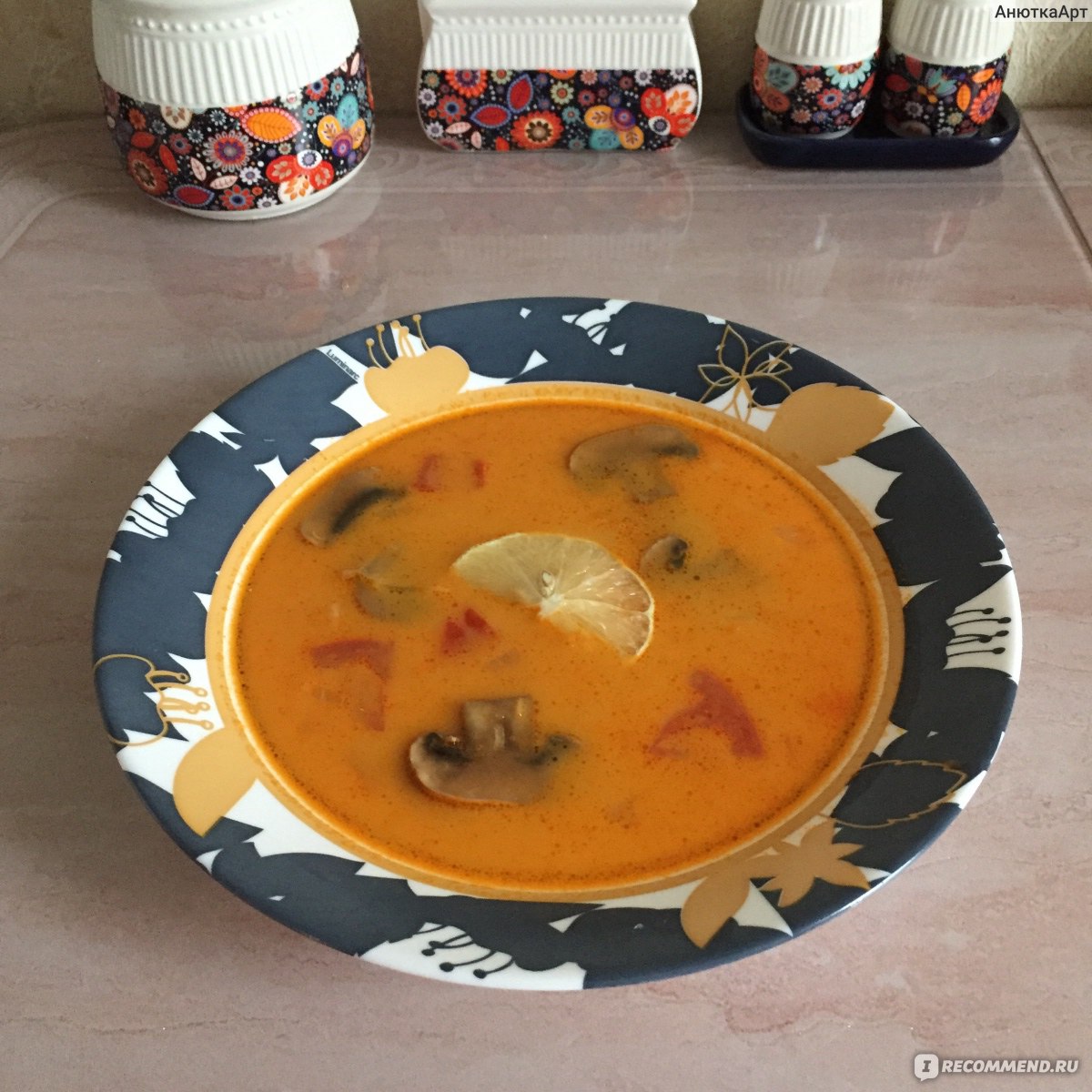 Супы быстрого приготовления Sen Soy / Сэн Сой Основа для тайского супа Том  Ям (Tom Yum) - «Вкусный Том Ям из простых ингредиентов,за 20 минут» | отзывы