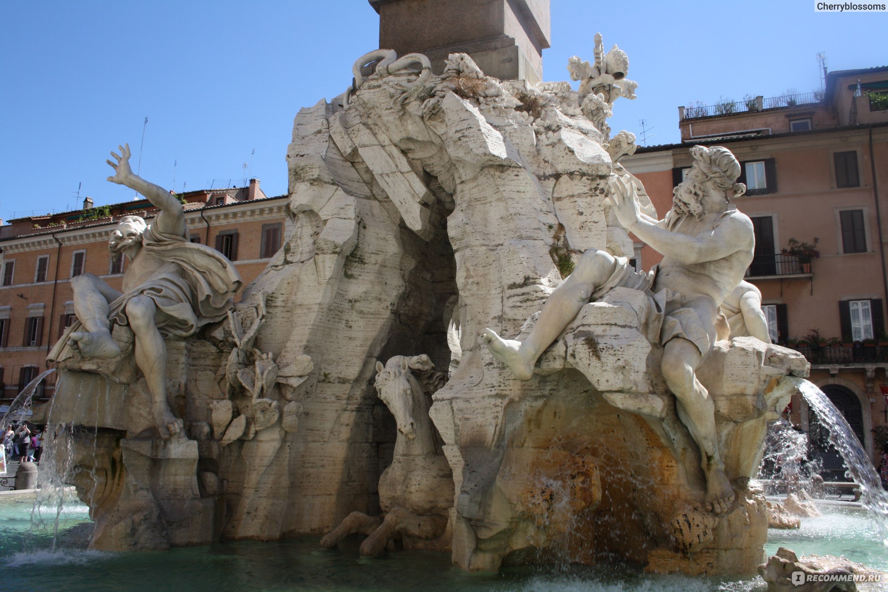 Джан Лоренцо Бернини фонтан четырех рек