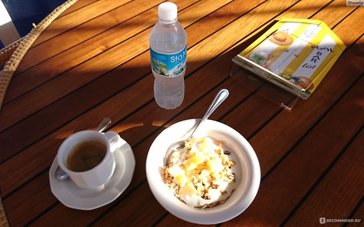 Завтрак на MSC Armonia