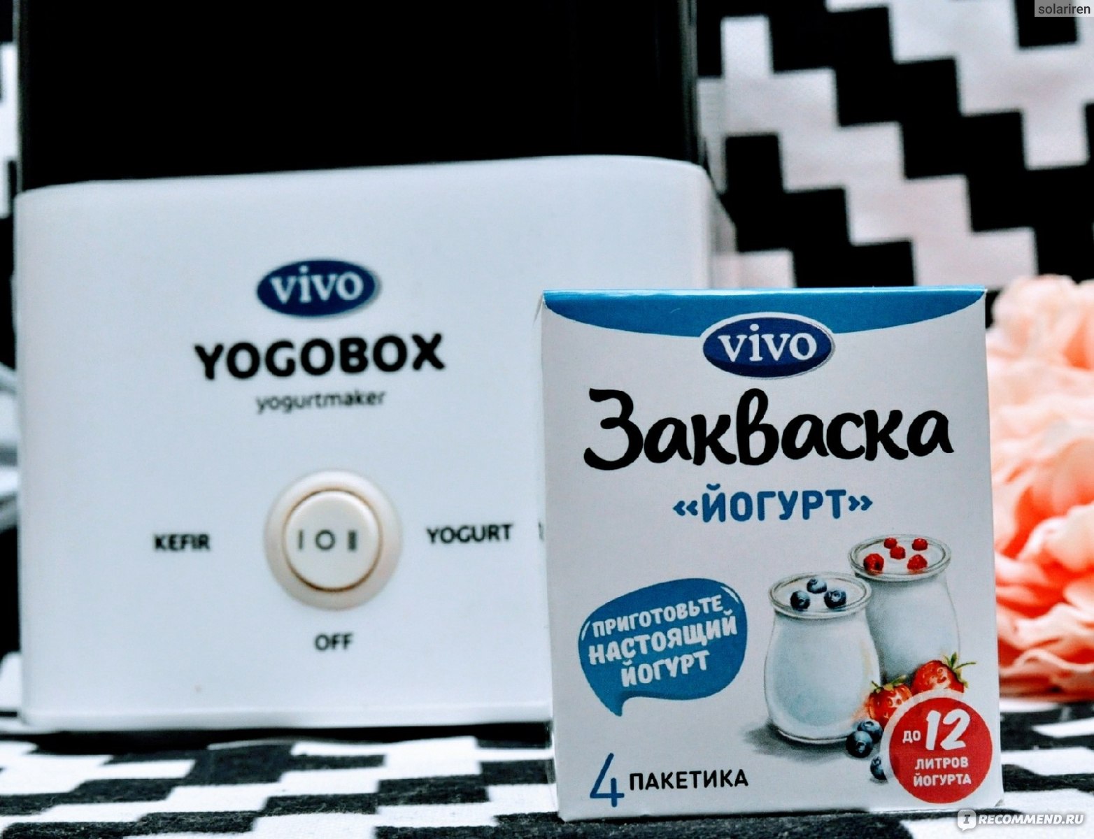 Закваска Vivo Йогурт - «Легко ли сделать вкусный и полезный йогурт дома?!  Как оказывается, проще простого и для этого необязательно даже иметь  йогуртницу.» | отзывы