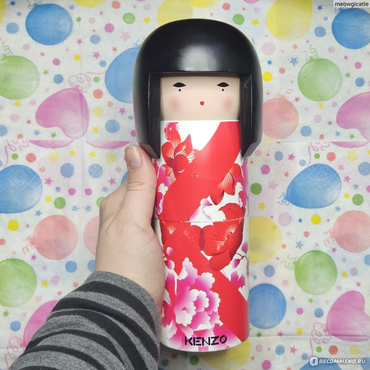 Kenzo Flower By Kenzo Poppy Bouquet Kokeshi