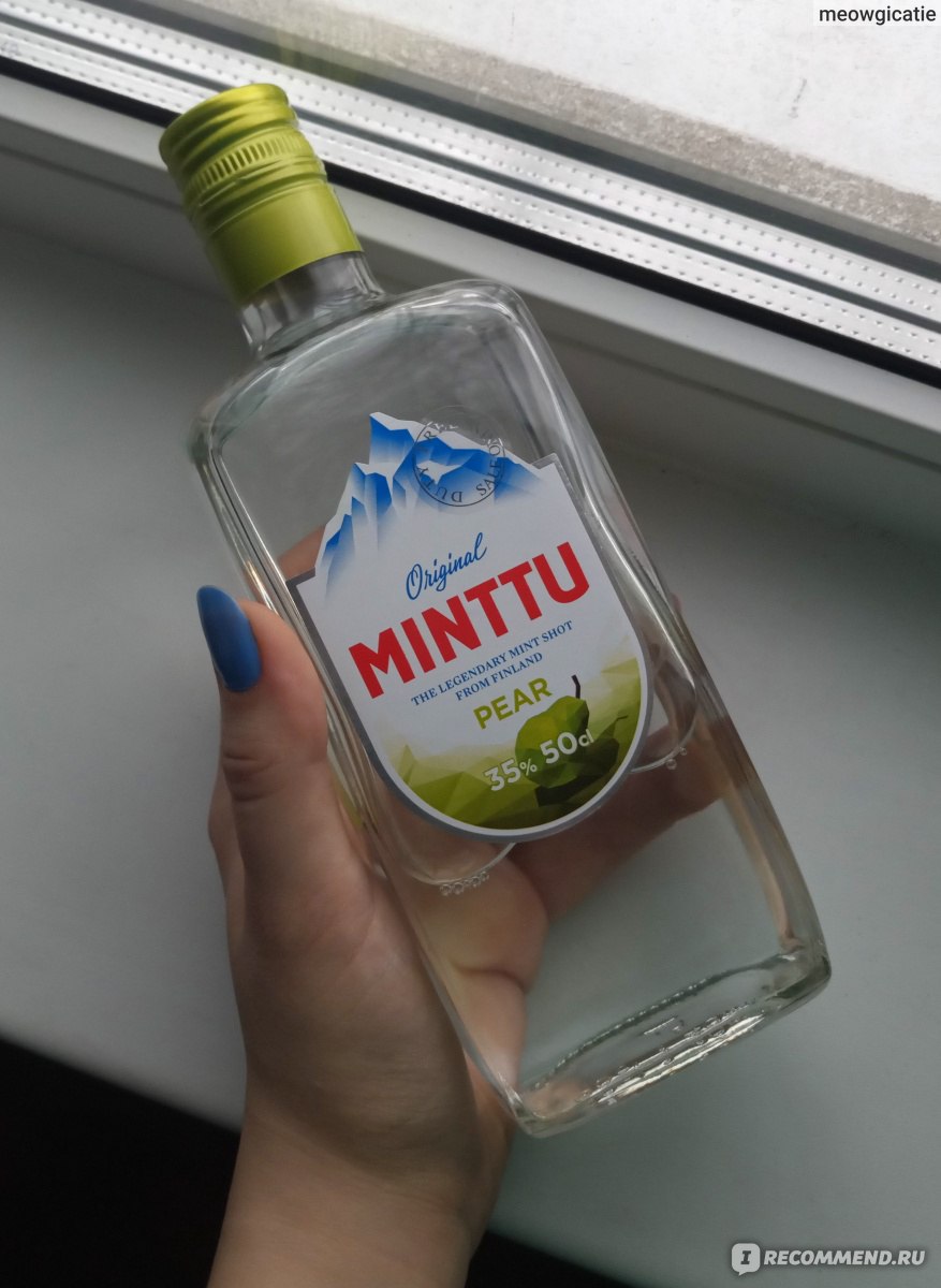 Мятный ликер Minttu