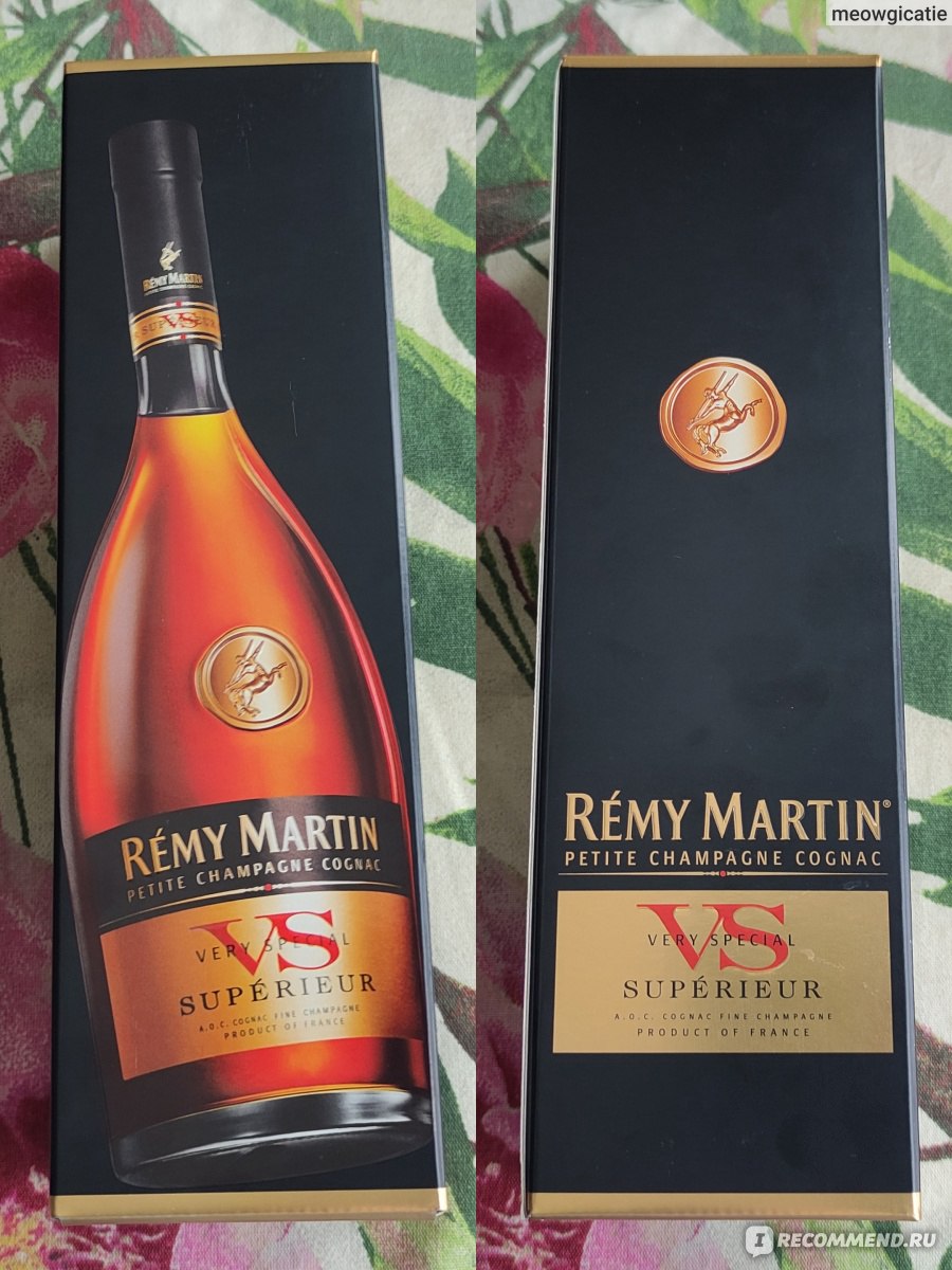 Коньяк REMY MARTIN VS - «🥃 Французский коньяк, который все еще можно  купить в России. Хороший состав, приятный вкус и красивый цвет.» | отзывы